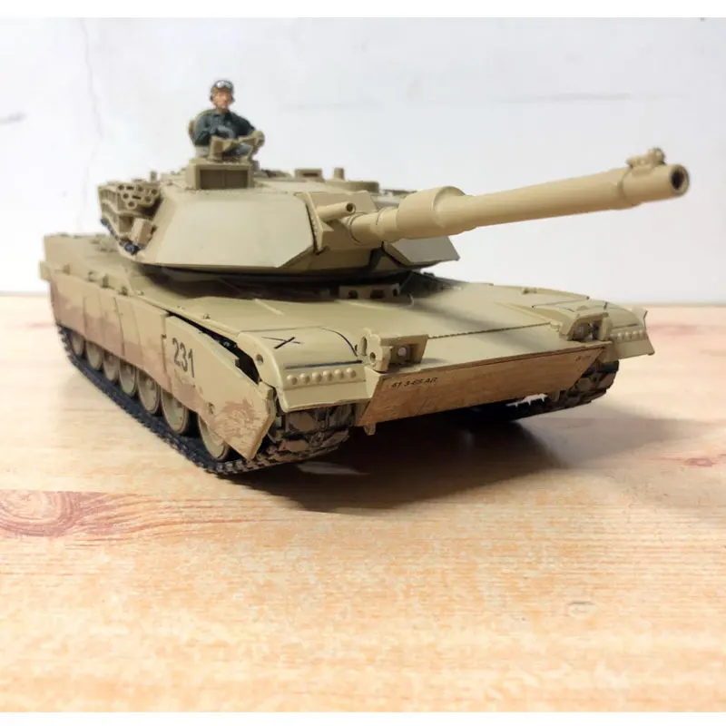FOV 1/32 масштаб военная модель игрушки M1A1 Abrams главный боевой танк литья под давлением металлический Танк модель игрушки для сбора/подарка