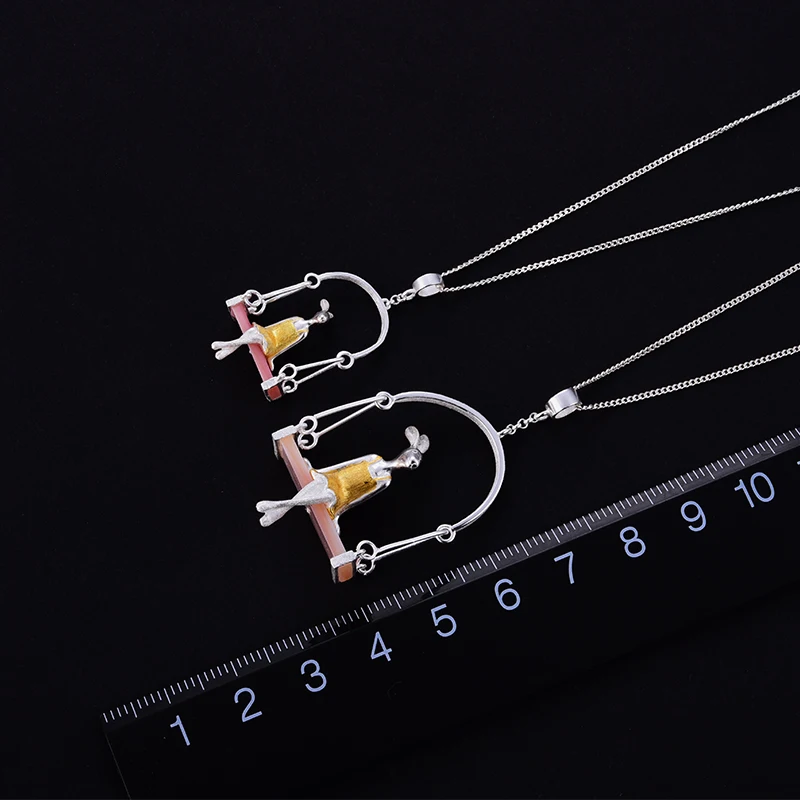 Lotus Fun реальные 925 пробы серебро Natural Sea Shell ручная работа хорошее ювелирное изделие