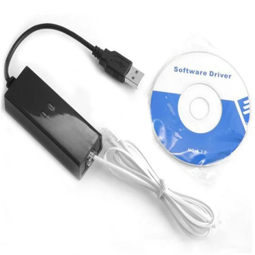 Заводская цена USB 56K V.90 V.92 Внешний Dial Up Voice Fax модем для Win XP VISTA 7 8 Linux 51126
