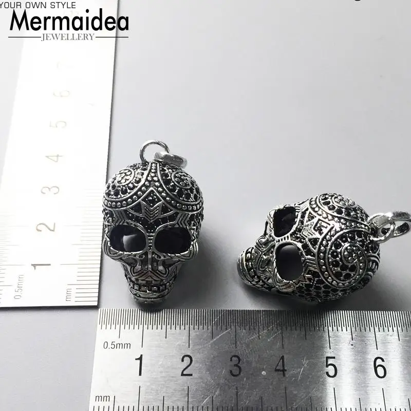 Кулон с черепом маорией 2020 модные этнические ювелирные изделия в стиле панк