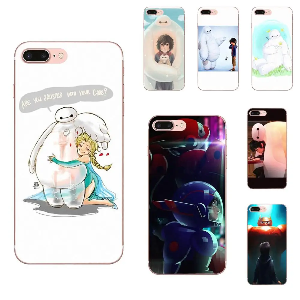 Теплый большой герой 6 Baymax мягкая защита экрана для LG Nexus 5 5X V10 V20 V30 V40 2017 2018 2019 |