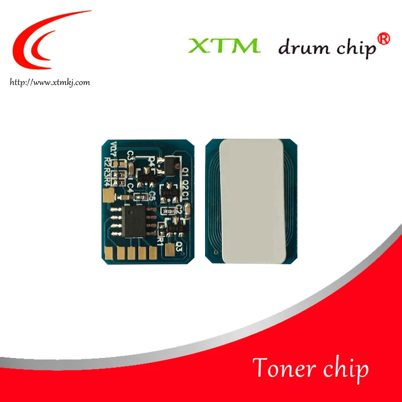 Фото Тонер чип совместимый с 44844508 44844507 44844506 44844505 10K для лазерного принтера OKI C811 C831