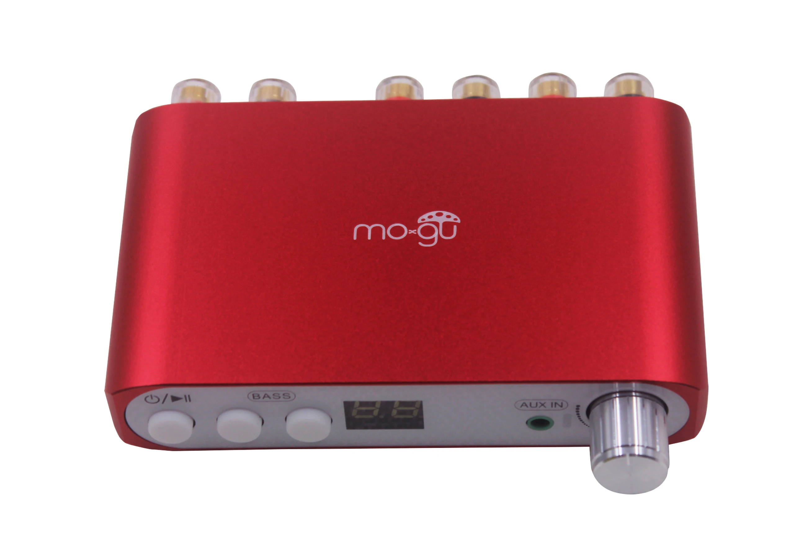 Red Without Power HIFI Bluetooth 4,2 DSP 80 Вт+ 40WX2 цифровой усилитель мощности 2,1 канальный стерео усилитель сабвуфера доска басовый усилитель - Цвет: Red Without Power
