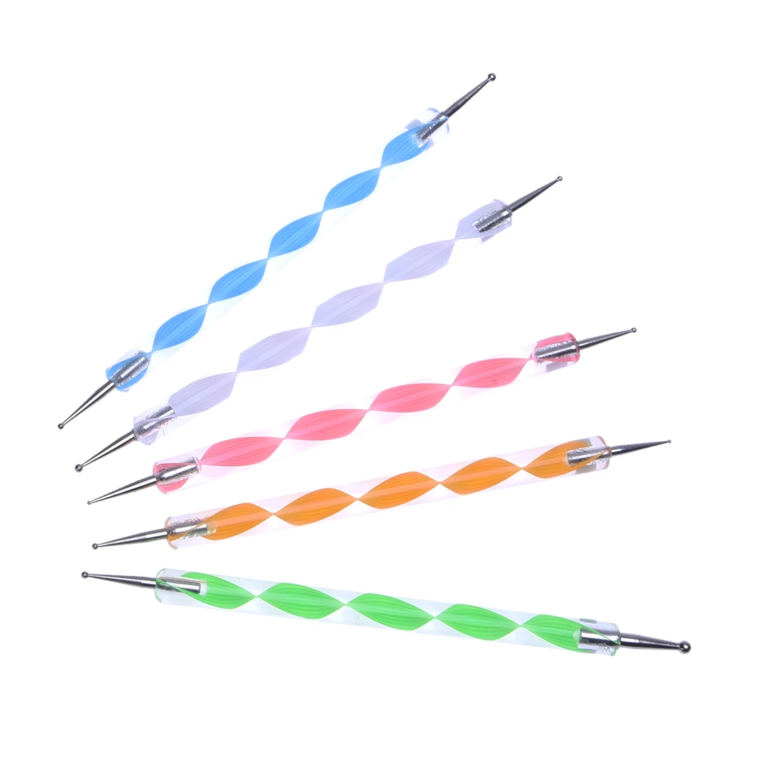 20 штук Дизайн ногтей Набор расставить Картина польского Кисточки ручка