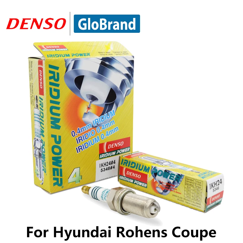 Автомобильная свеча зажигания DENSO для Hyundai Rohens Coupe Iridium IKH24|plug for car|plug sparkplug lot |