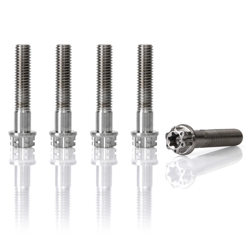 5PCS Titanium Wheel Lug Bolt Screw Hexagon Scooter For GTS 300 300/ie GTS300 | Covers &amp Ornamental Mouldings
