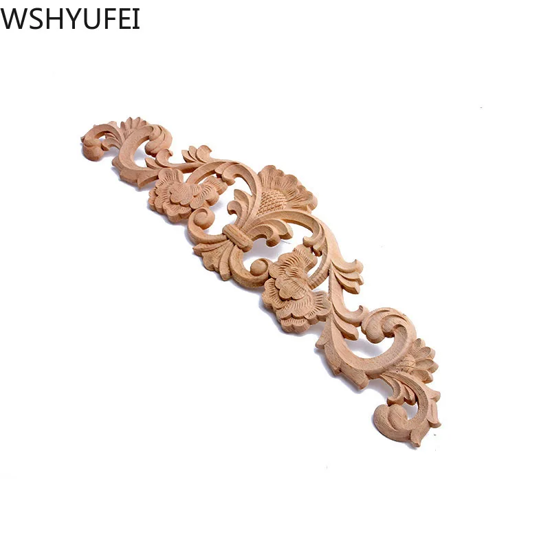 

10pcs/lot Rubber wood carving home decoration accessories modern for living room miniature figurines garden decor home farmhouse