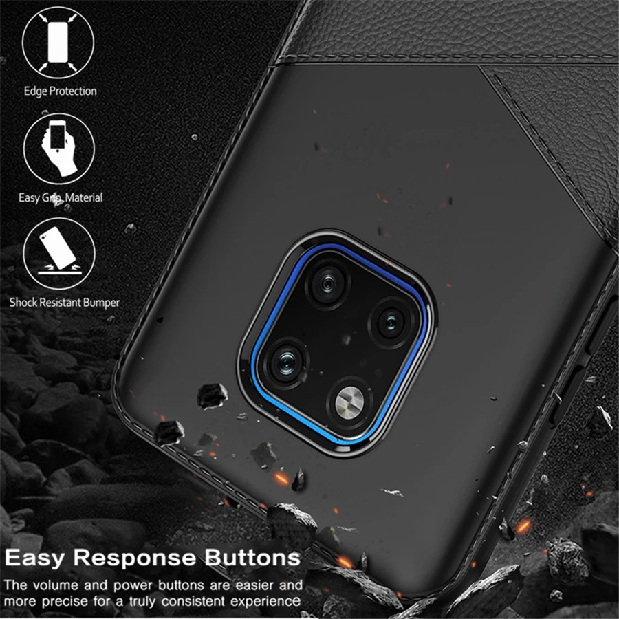Чехол для телефона huawei mate 20 lite защитный чехол ультра тонкий huwai mate20 light 20pro Матовый
