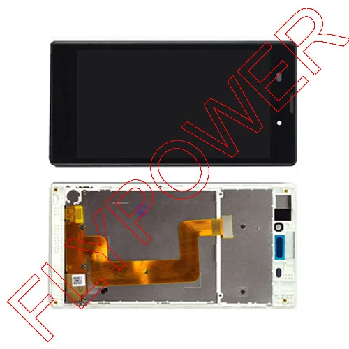 Для Sony Xperia T3 m50w d5102 d5103 d5106 ЖК дисплей Дисплей с сенсорным дигитайзер + Рамки сборки