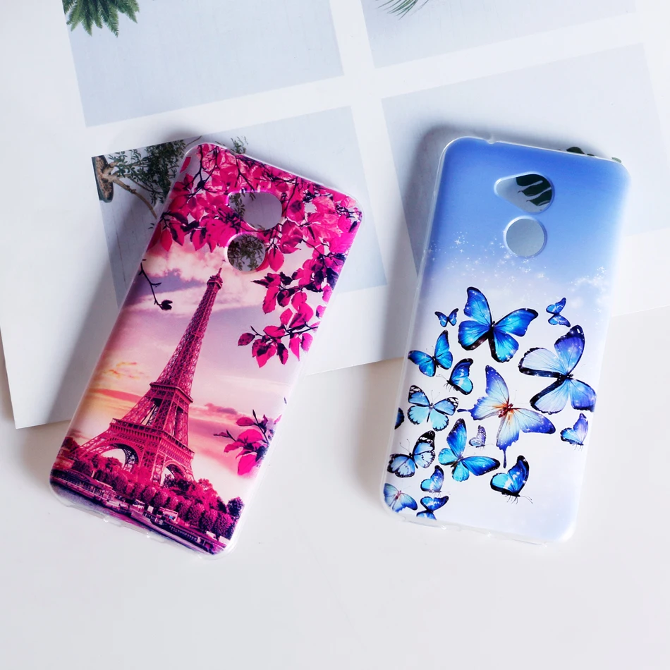 Чехол для Huawei Honor 6A 6 A милые чехлы с узором мягкий силиконовый чехол из тпу