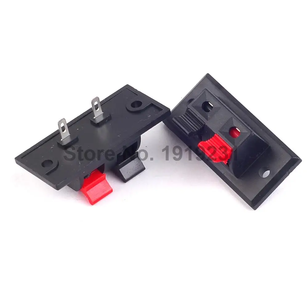 5 шт. 2 разъем позиции клеммы для динамиков с пружинным разъемом|connector terminal|push in