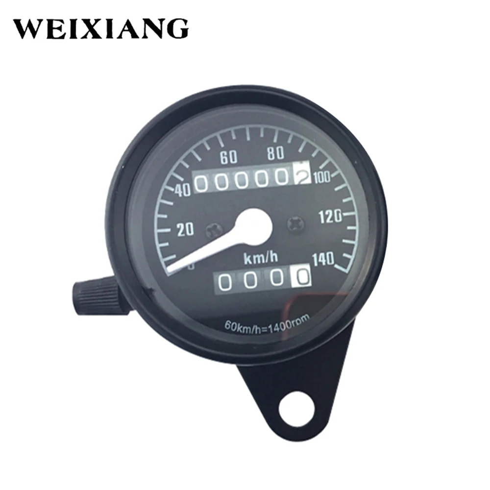 Универсальный Тахометр для мотоцикла 1400 об/мин 0 140 км/ч 12 В|motorcycle odometer|tachometer for