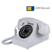 gsm 900mhz 1800mhz support gsm sim card fixed phone cordless bureau wireless telephone home office house hotel landline phone