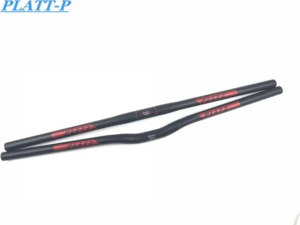 Deporte de La Bici MTB Manillar фибра Carbono Коврики Brillante subida 25 4*600/620/640/660/680/700/720 мм|mtb manillar|manillar