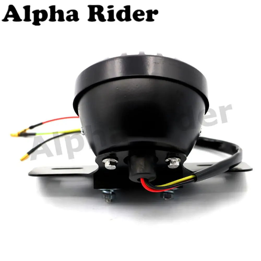 Хвостовая Тормозная Стоп лампа задний фонарь регистрационная пластина