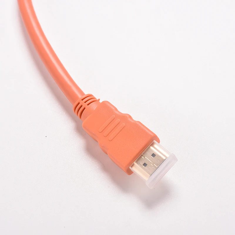 Переходник HDMI штекер 2 гнездовой кабель преобразователь для ПК HDTV 1 в Выход Y