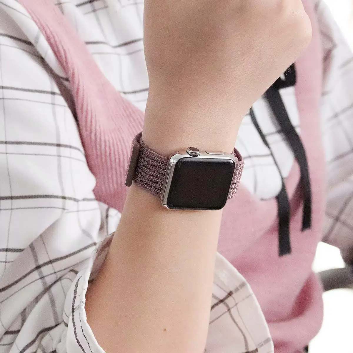 Спортивная петля KeBitt для apple watch 38 мм 42 мм нейлоновый мягкий дышащий для iWatch 5 сменный спортивный ремешок series4 3 2 1 44 мм