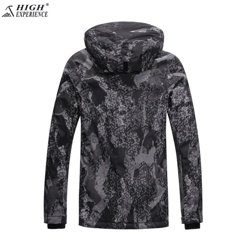 Мужская зимняя Лыжная куртка ветрозащитная камуфляжная размер S XXL|winter ski jacket|brand