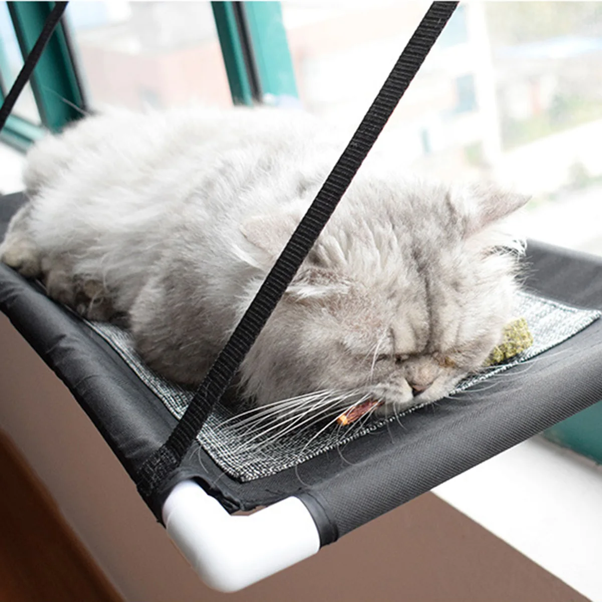 

New Single layer Cat hammock Removable Window Hammock Bed Suction Sucker Type Sunbathing Pets Cat Comfortable Hanging Bed