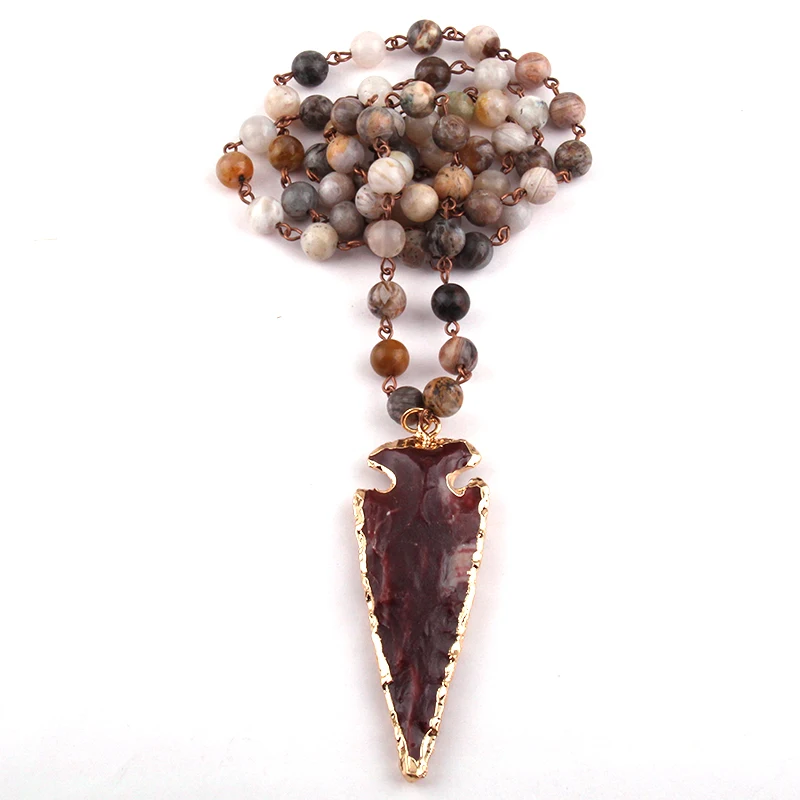 MOODPC Бесплатная доставка бамбуковые листья богемные ювелирные изделия Розария