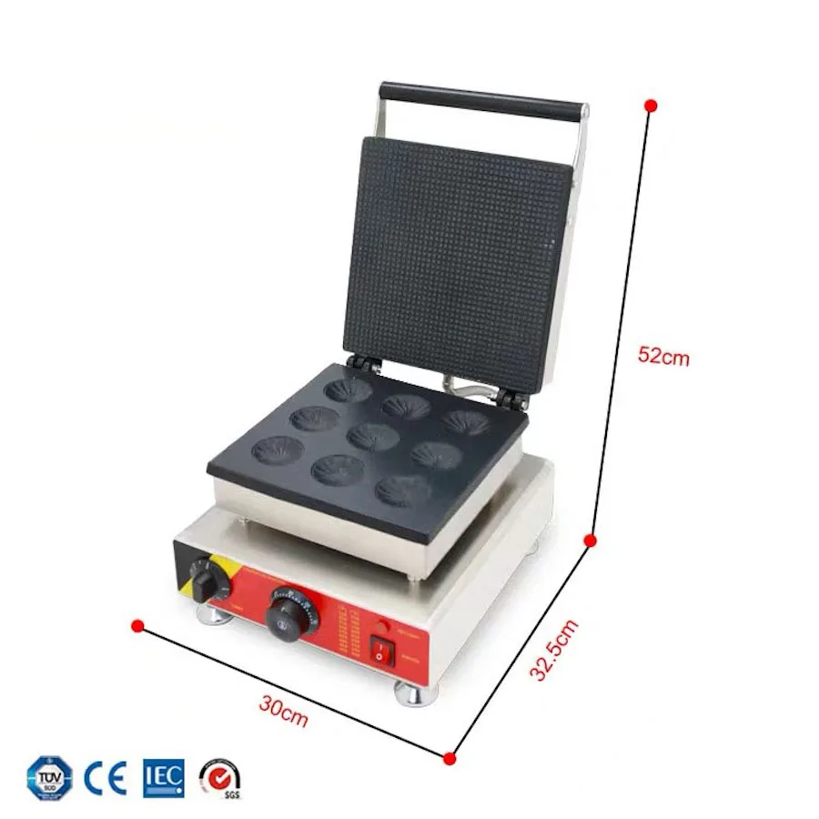 Коммерческая электрическая вафельница тайваньское оборудование для выпечки