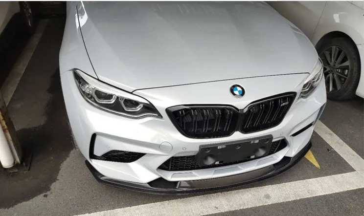 2019 F87 M2C M2 Конкурентные передние разветвители-mt/ mp стильные разветвители из