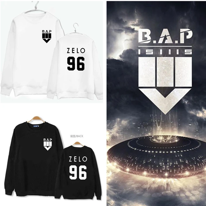 Kpop b. A. P mini четыре серии BAP новый альбом Осень 2016 Мужская и женская пара толстовка с