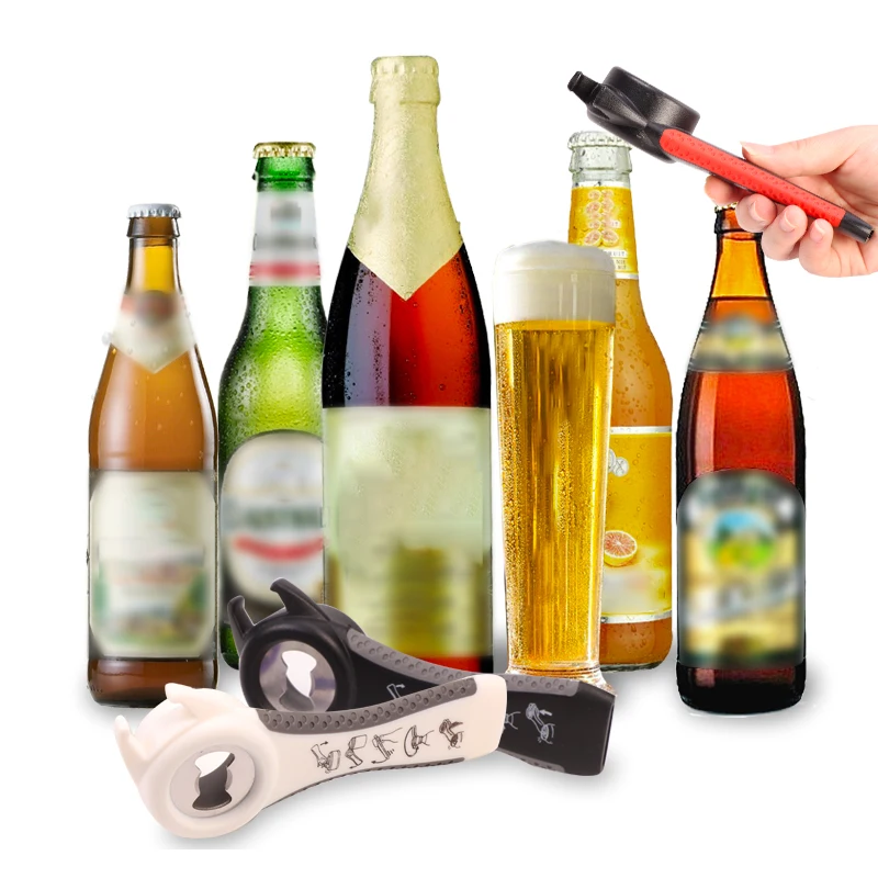 5 в 1 креативный Многофункциональный открывалка для бутылок из нержавеющей стали