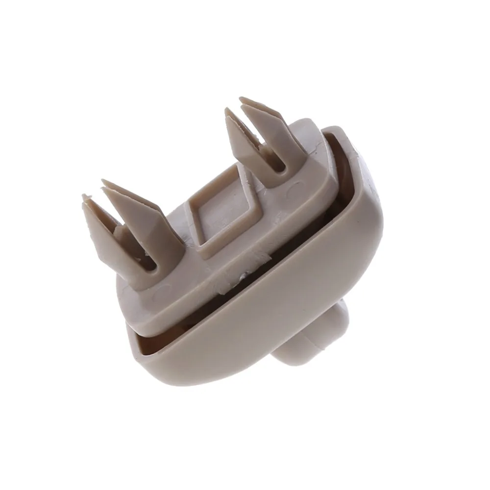 

Beige Inner Sun Visor Hook Clip Bracket Hanger For Audi A1 A3 A4 A5 Q3 Q5