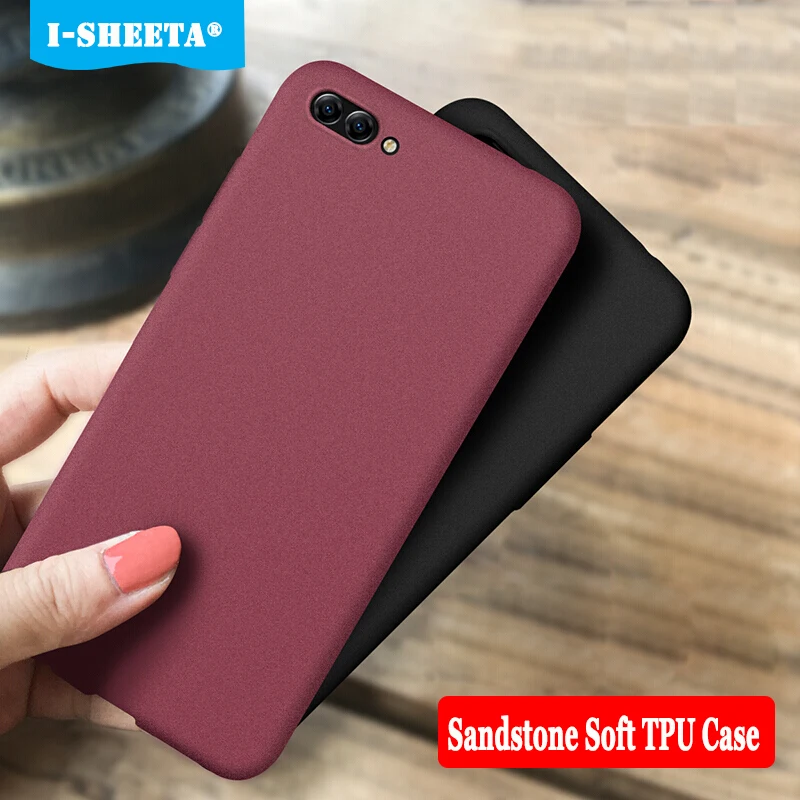 I-SHEETA For Xiaomi Mi A1 A2 Shockproof Hybrid Silm Sandstone matte Soft TPU Silicone Back Case Capa Coque |
