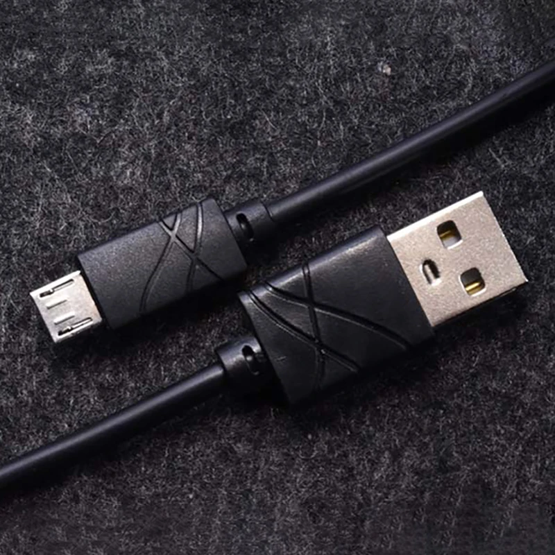 Черный usb зарядный кабель для iphone 6 7 8 X XS XR USB TYPE C для samsung huawei xiaomi OPPO ONEPLUS Micro USB для телефона Andriod - Цвет: Черный