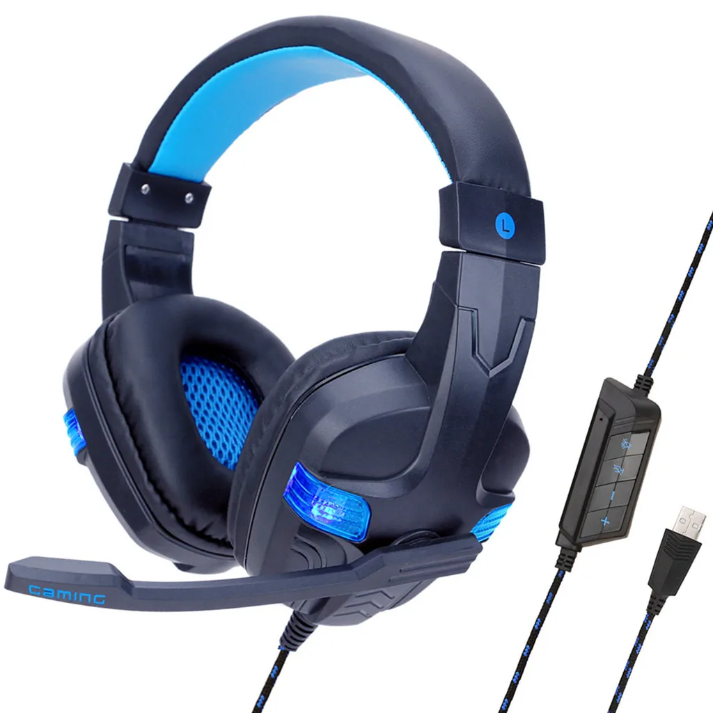 Игровая гарнитура SOYTO SY860 USB для PS4 PC 7 1 Проводная игровая с шумоподавлением и