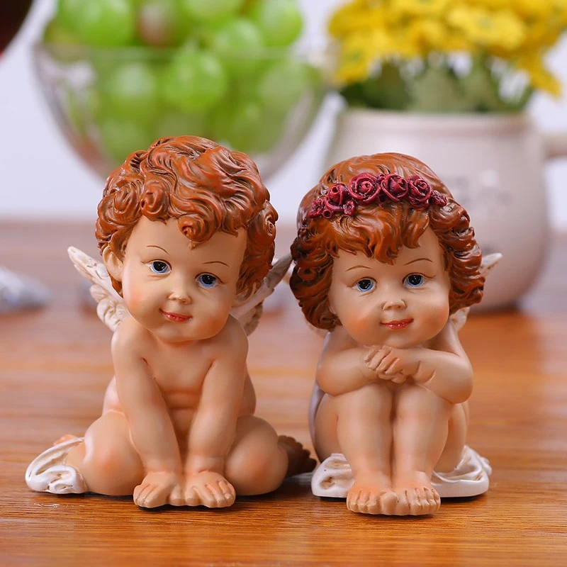 Новая Милая полимерная креативная миниатюрная фигурка для влюбленных и малышей