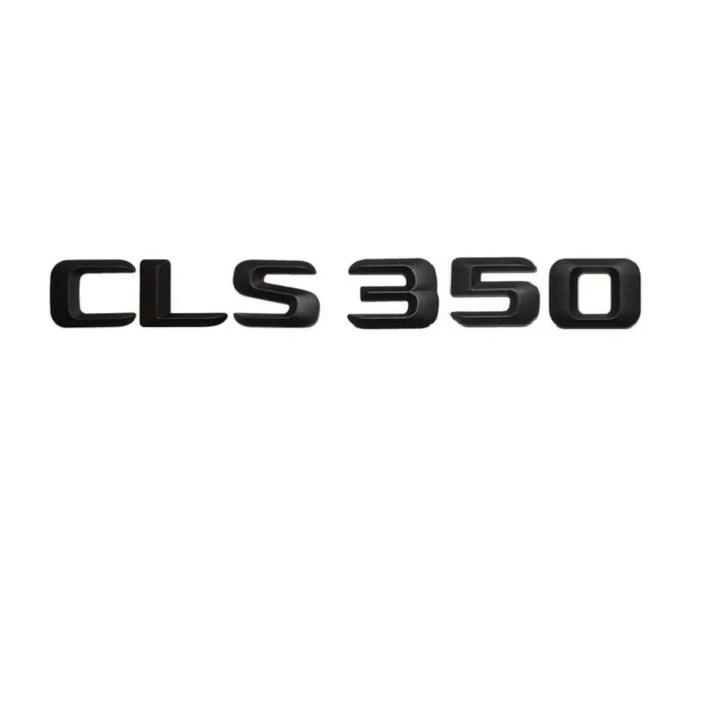 

Матовый черный "CLS 350" Автомобильный багажник задние буквы значок эмблема наклейка Наклейка для Mercedes Benz CLS350