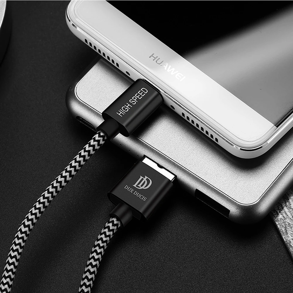 DUX DUCIS Тип usb C кабель для samsung Galaxy S9 S8 2A быстрой зарядки usbc Xiaomi mi 6 8 данных Зарядное