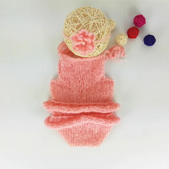 Трикотажная одежда для малышей Детский комбинезон ручной работы новорожденных