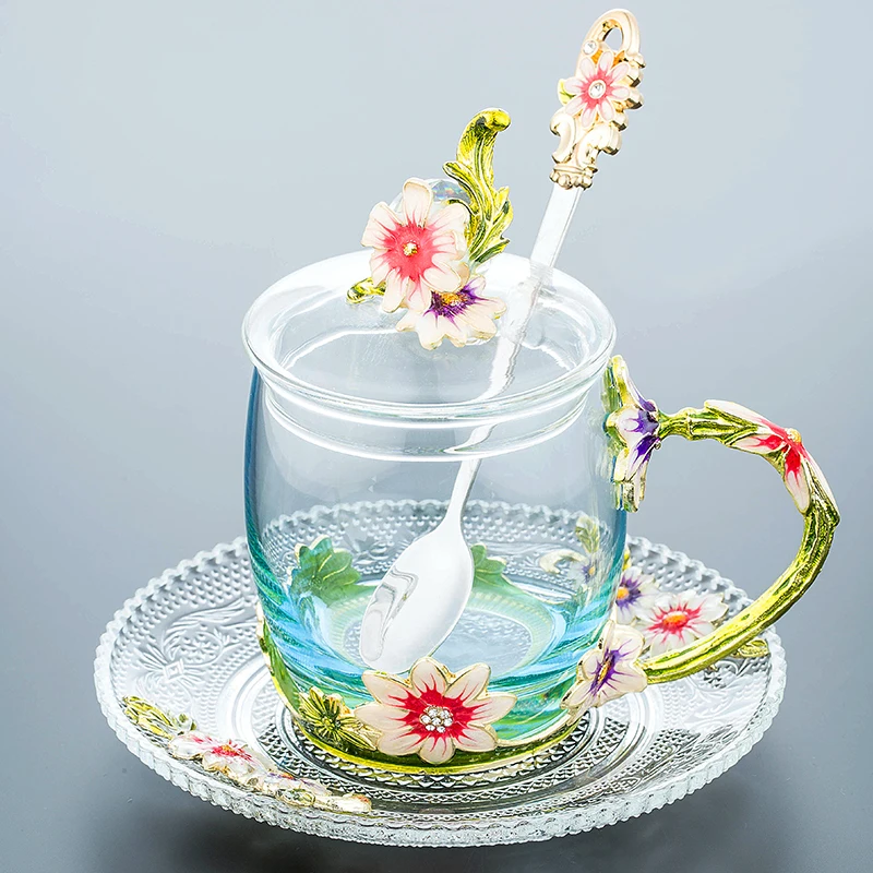 Роскошный чаепитель с цветком в китайском стиле оригинальная кружка ко дню
