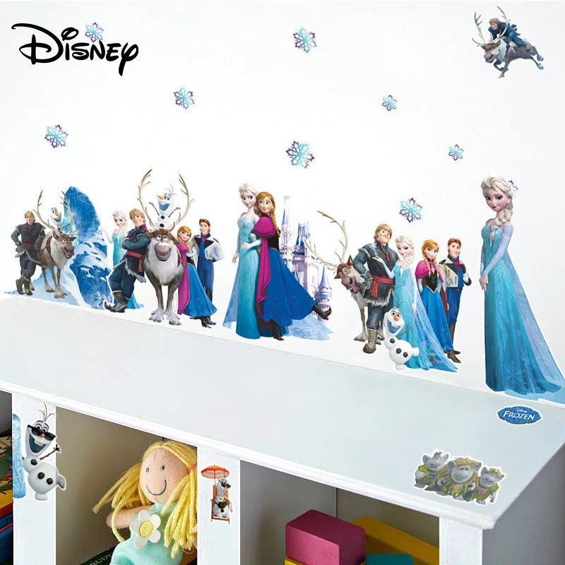 Наклейка Disney Холодное сердце для детской комнаты спальни гостиной детского