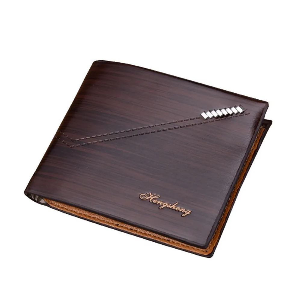 Wholesale! Men's Luxury RFID Anti-theft Wallet Anti-degaussing Men's Retro Personality Wallet Embossed PU Leather Short Wallet