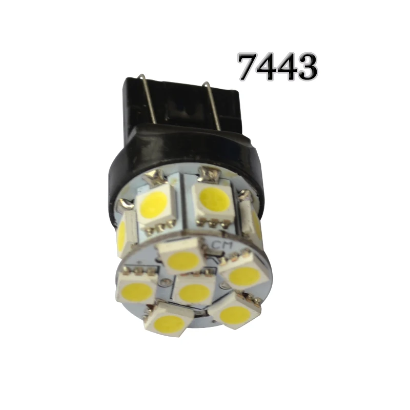 10 шт. 1156 BA15S 13 smd 5050 LED 0.15A 1157 BAY15D 7440 7443 Задний сигнал стоп Обратный DRL Лампа Белый 12