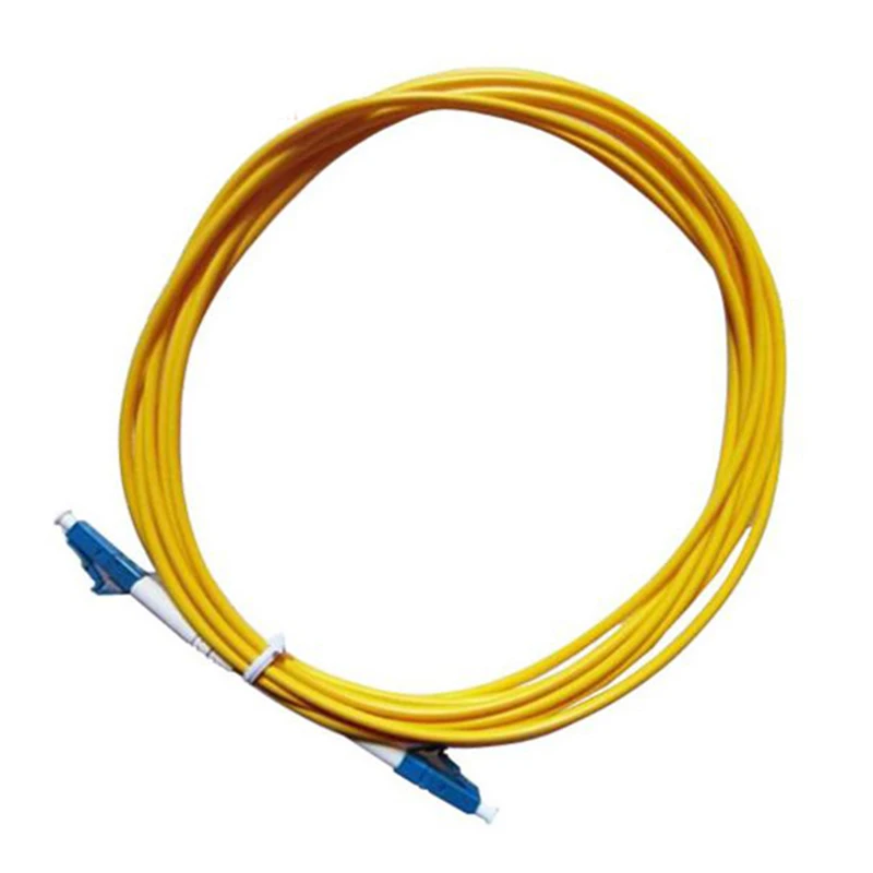Оптоволоконный патч корд LC дуплексный оптический Джампер 9/125 10