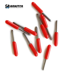 10 шт., режущий плоттер для лезвий с длинным сроком службы 45  D, виниловая вырезка, лезвия, надпись, игла, нож, инструмент, резаки