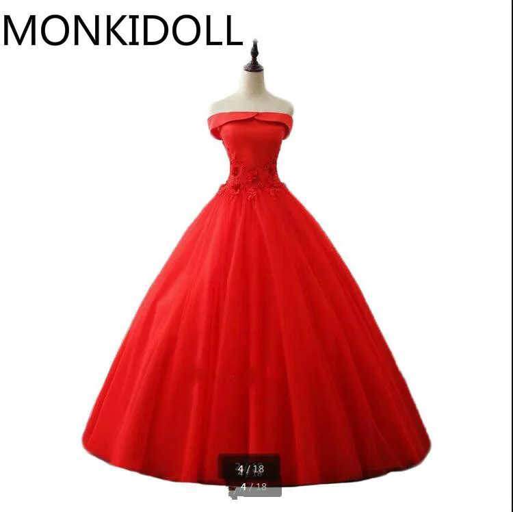 Robe De Soiree Красное Атласное Бальное Платье сексуальные Простые платья для