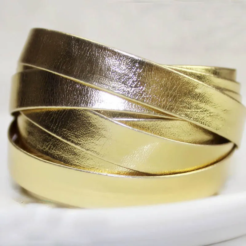 Шнур из искусственной кожи для изготовления браслетов плоская веревка ювелирных