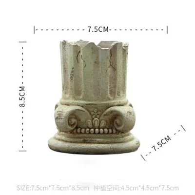 Форма силиконовая форма в виде Римской колонны для цветочных горшков женская ВАЗ