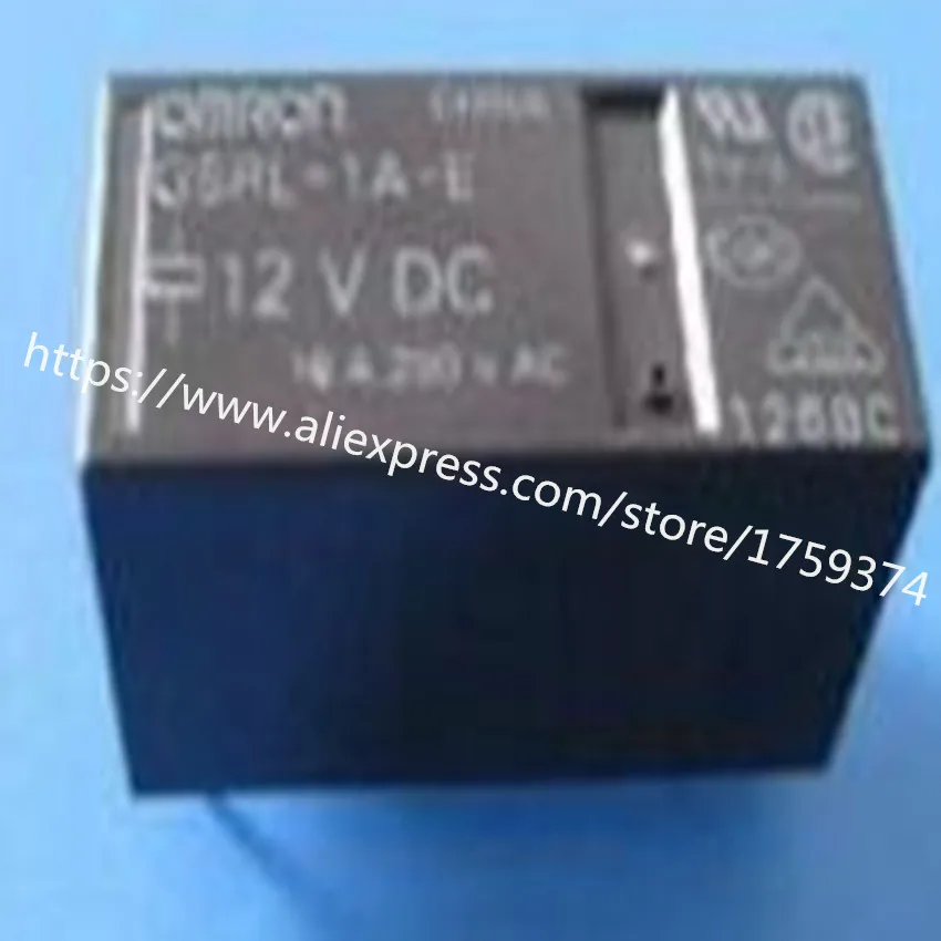 

Оптовая продажа, реле 100 шт./лот G5RL-1A-LN-12VDC 12A 4 фута