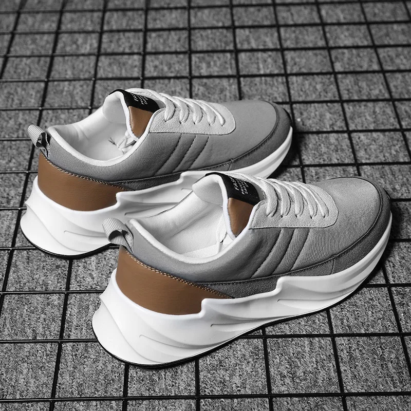 Дизайнерские кроссовки с акулой мужские сетчатые повседневные мужская обувь для