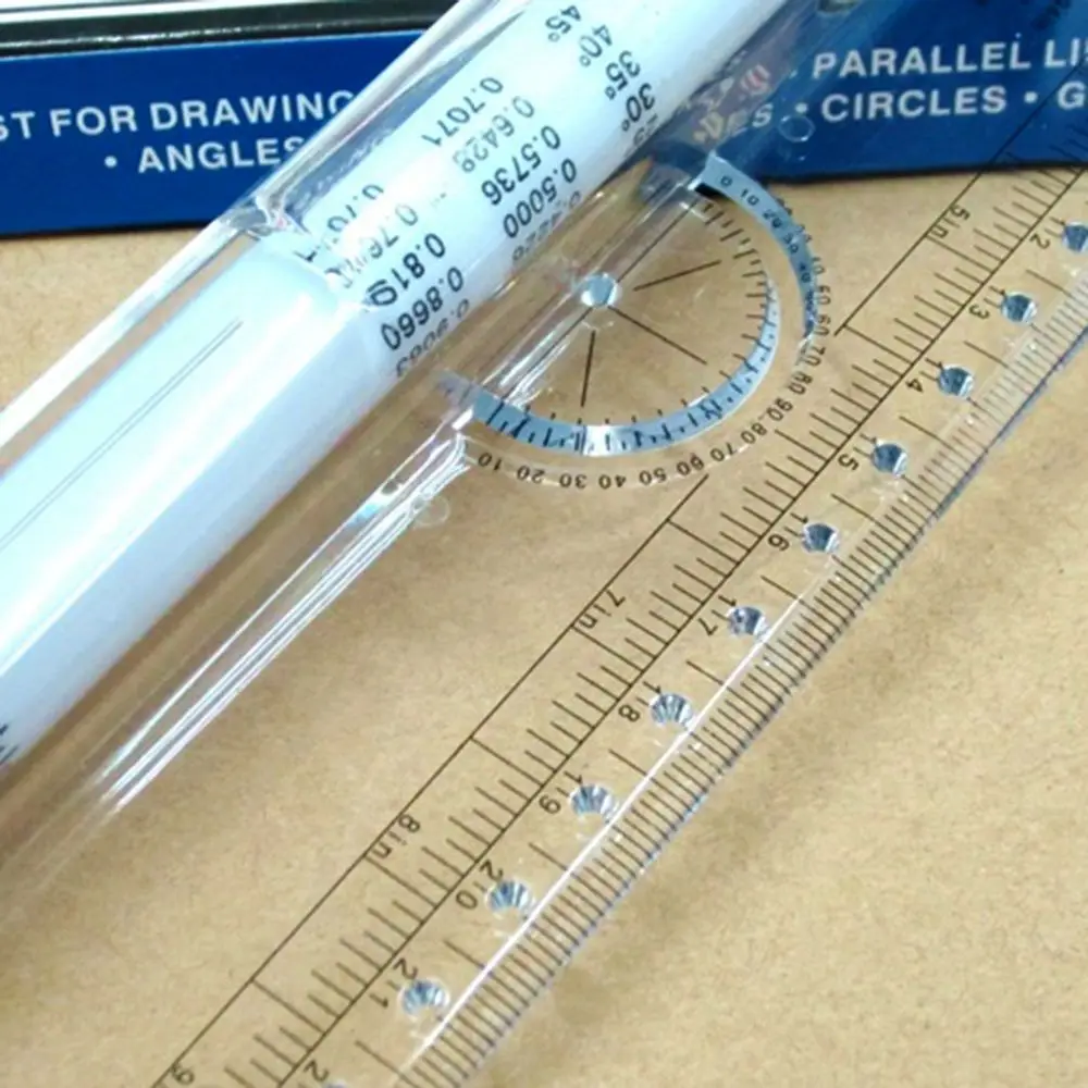 

Universal Ruler Student Teachers To Practice Drawing Geometric Science And Technology Mapping Roller Foot