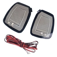 automobile heated mirror pads defroster elements quick warm demister universal dc 12v