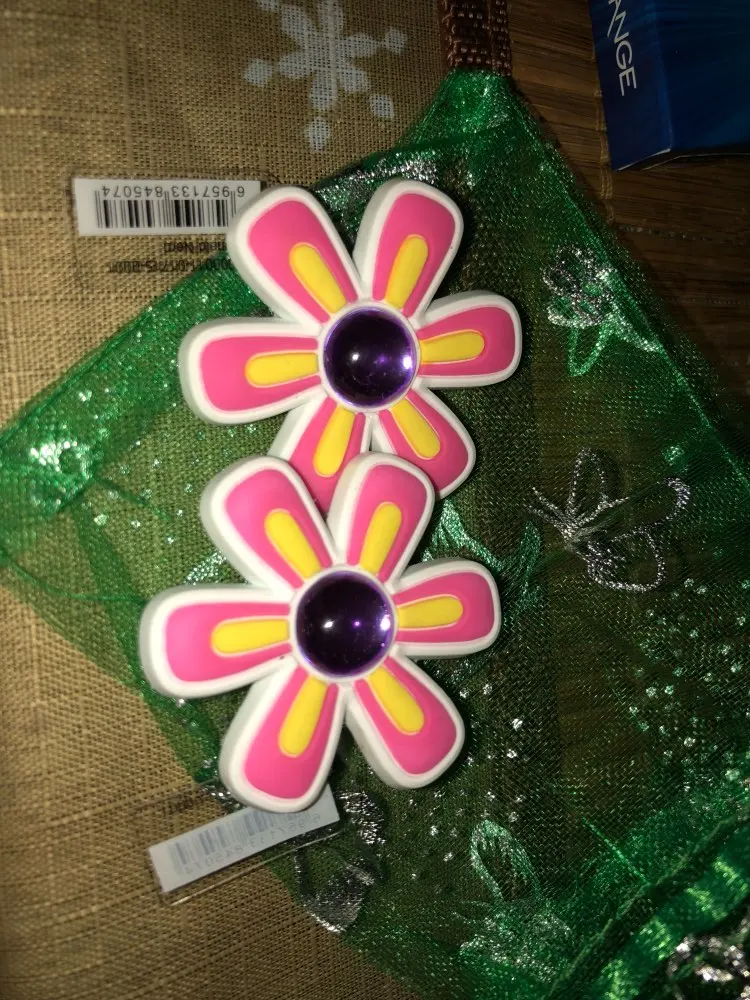 4 предмета в комплекте с украшениями виде кристаллов и цветов бабочкой имитацией